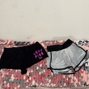 PINK Victoria's Secret shorts bundle XS and S